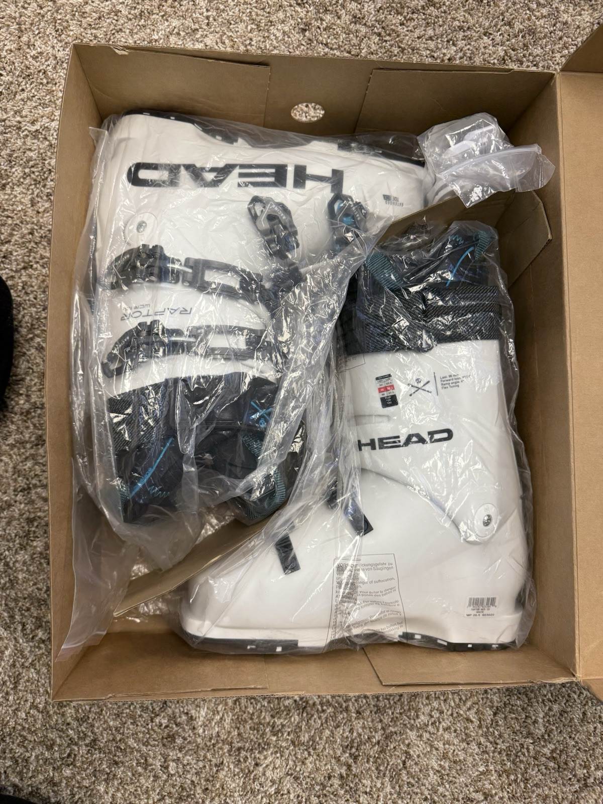 SALOMON Scarponi da sci Head Raptor WCR 120 GW Grip Walk 26.0 26.5