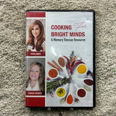 Cooking for Bright Minds DVD A Memory Rescue Resource Tana Amen Honor Harvey