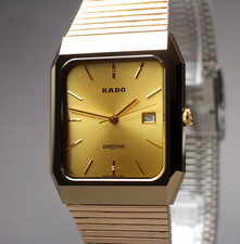 [N MINT++] Orologio Uomo Rado Diastar 129.9540.3 29mm Quadrante Gond Data Quarzo