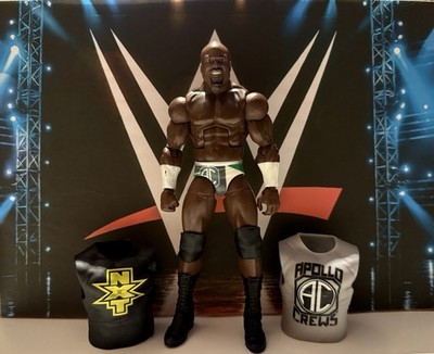WWE Mattel Elite 49 Apollo Crews Wrestling Figur NXT AEW ROH NJPW TNA