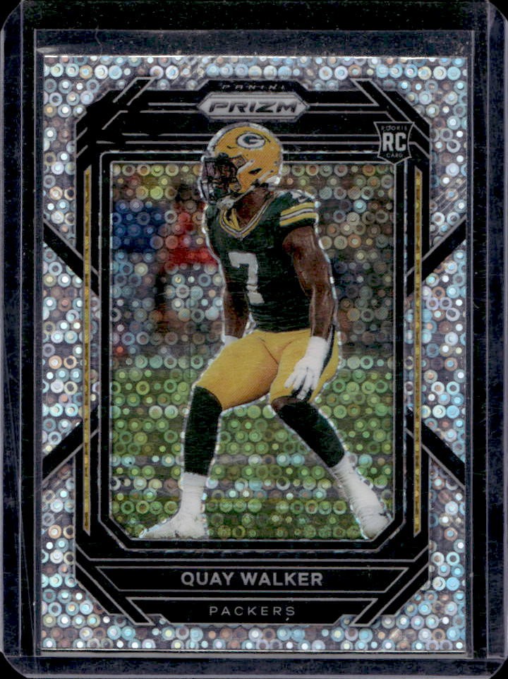 2022 Prizm Quay Walker RC No Huddle Rookie #373 Packers