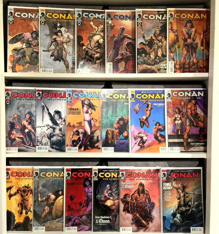 Conan The Cimmerian Lot of 17 - Final Issue - Dark Horse Comics