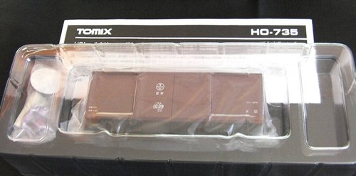 Tomix HO-735 HO Juego de piezas de repuesto para coche de limpieza de rieles marrón + HO-3253 blister 58 | Condition: Used