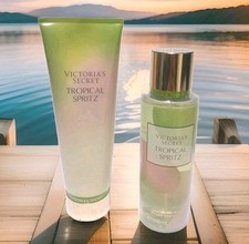 VICTORIA SECRET TROPICAL SPRITZ Fragrance MIST SPRAY  Body Lotion Discontinued
