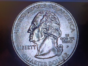 2003 P Wash.  Missouri State Quart W/ Rare Obv Strike On IGWT+ MM. C.Pics.luster