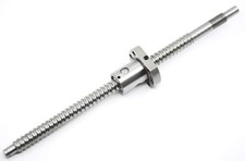 SFU1204 Ball Screw, 200mm Length, 12mm Dia, 4mm Pitch, Metal Nut, CNC Parts