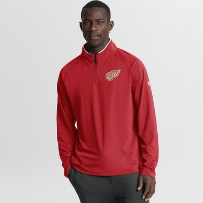 Men's Fanatics Red Detroit Red Wings Authentic Pro Rink Training Centennial