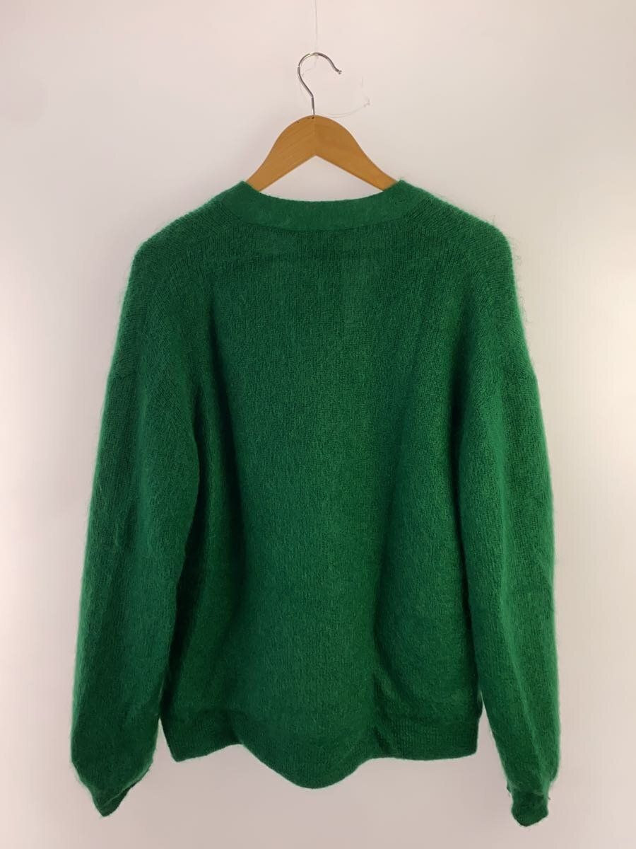 Traditional Weatherwear Cardigan (Thick M Wool Green Solid 