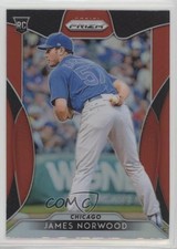 2019 Panini Prizm Tier III Red Prizm James Norwood #245 1n0