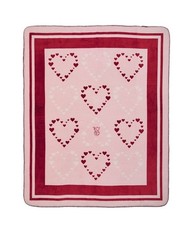 Victoria's Secret PINK Cozy Sherpa Blanket Valentines Day Limited Edition 50x60