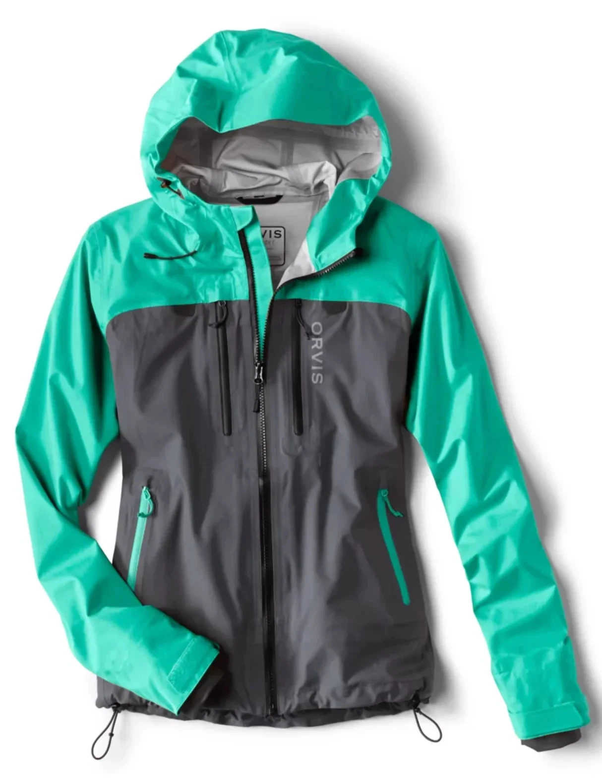 NEW $249 SIZE SMALL ORVIS ULTRALIGHT WOMEN'S WADING / RAIN JACKET TYPHOON BLUE
Opens in a new window