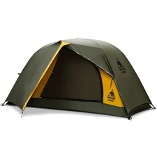 Stella 4 Season Camping Tent Backpacking 1 Person Waterproof Lightweight Easy...