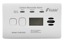 Kidde 10 Year Carbon Monoxide Alarm CO Detector Digital Display EN50291