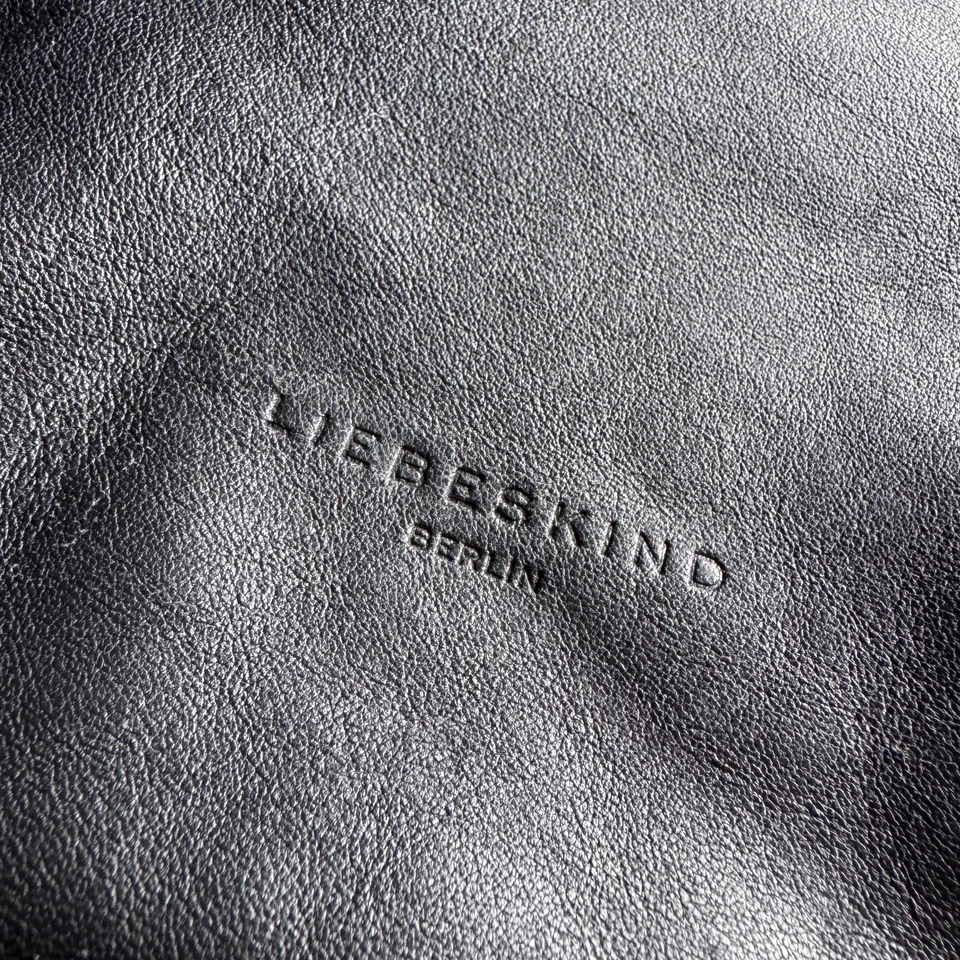 Bolso Hobo Liebeskind Berlin Bolso de Hombro Cuero Oveja Negro Foto 4 de 4