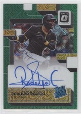 2022 Panini Donruss Optic Green Mojo Prizm 84/88 Rodolfo Castro Auto 0h29