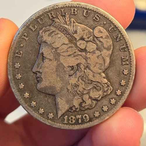 1879-CC Morgan Silver Dollar VG key date lcpa