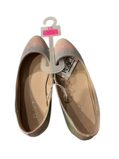 Children  s place ombre sparkle ballet flats sz 13 girls patent leather dress sho