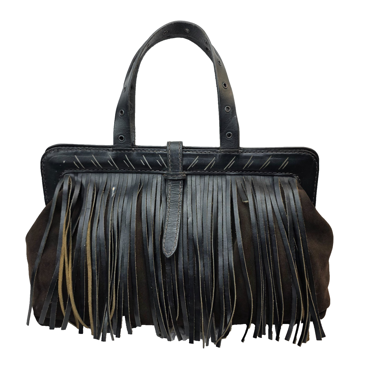 Henry Beguelin Fringe Vintage Purse Rare | eBay