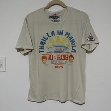 Roots of Fight Thrilla in Manila Shirt XL Muhammad Ali Joe Frazier Boxing Tee