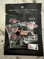 Leen Customs Loe Show Pink Pig Limited Edition VW MK2 GTI Pin 96/100