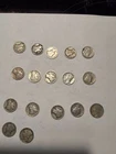 mercury dimes lot of 17