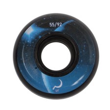 GROUND CONTROL UR MOON IN-LINE SKATE WHEELS 55MM 92A -ROLLERBLADE -8PK - BLACK
