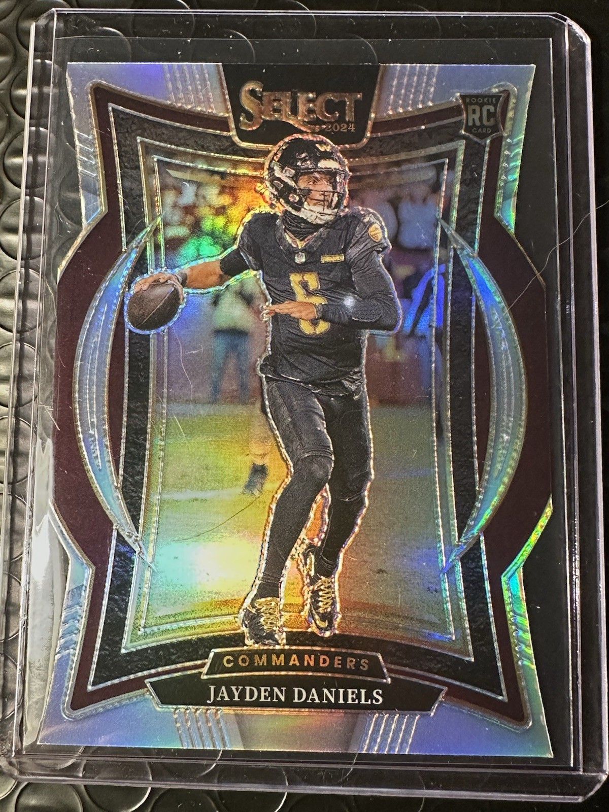 2024 Select Concourse Jayden Daniels #26 Silver Prizm Die-Cut (RC)🔥Commanders