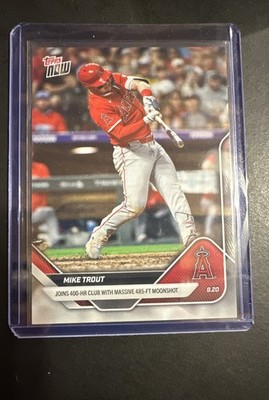 2025 Topps Now - Mike Trout #742 /14912
