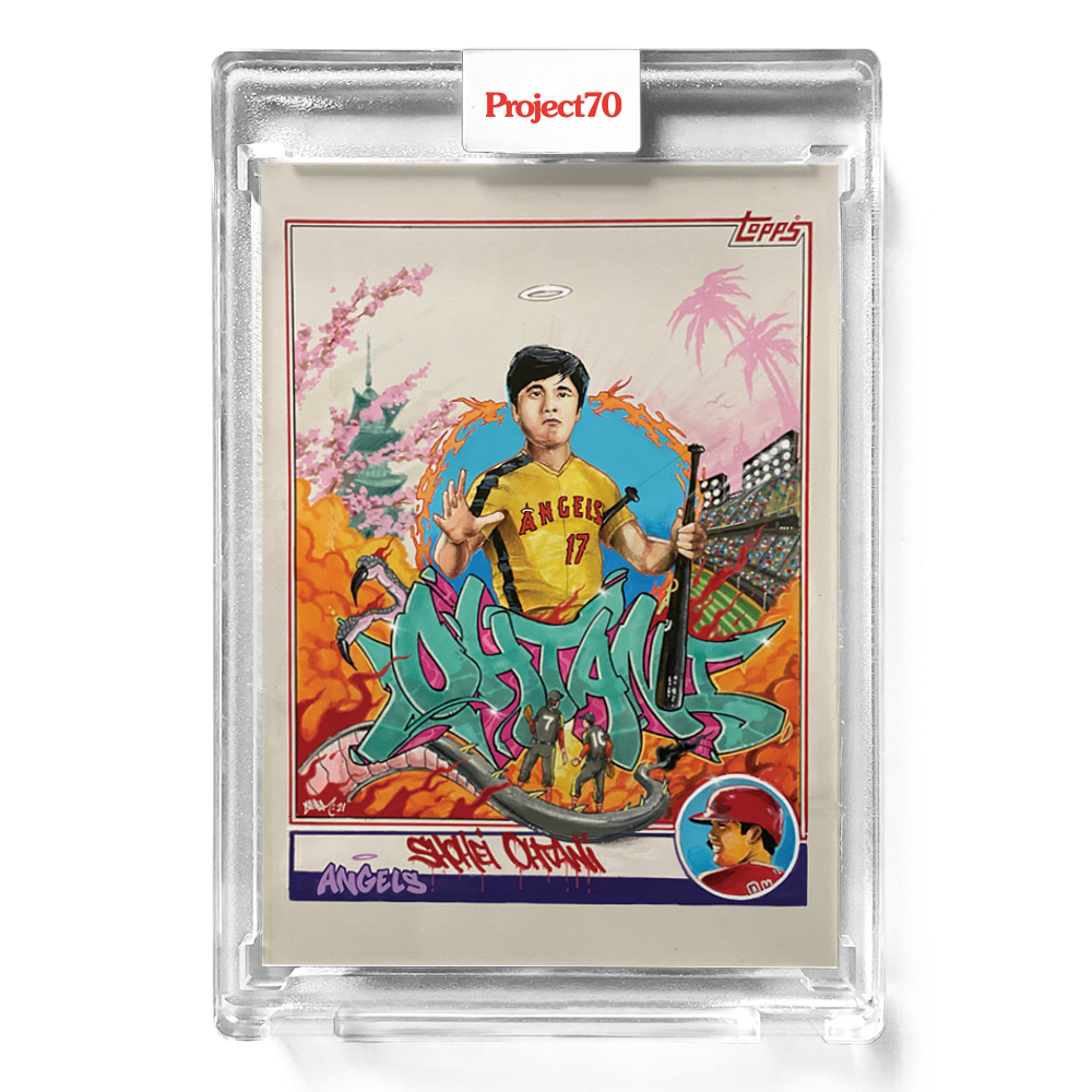Topps PROJECT 70 Card 470 Shohei Ohtani by CES - PR: 3602 | eBay