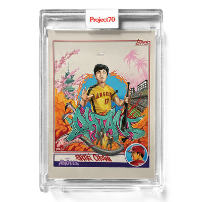 Topps PROJECT 70 Card 470 Shohei Ohtani by CES - PR: 3602