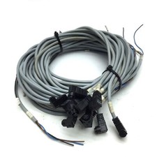 Lot of 12 Festo SIM-K-WD 15239 Cord Cable Connecting Right Cable 3-Pin Length 3'