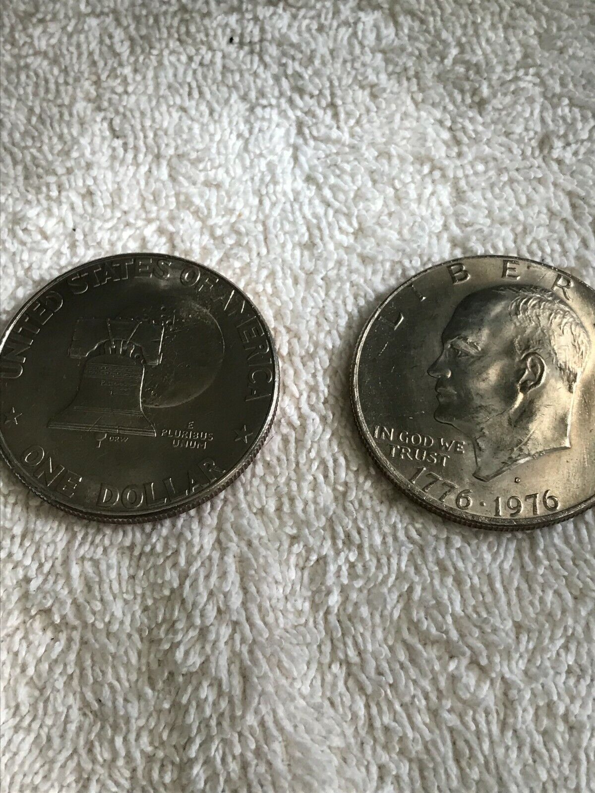 *1776-1976 BiCentennial IKE Dollars 2 coin set