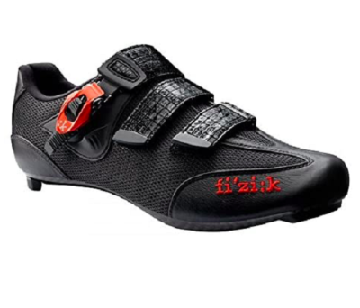 FIZIK R3 Cycling Carbon Road TT Racing Shoes Made In ITALY 41 Black Red New