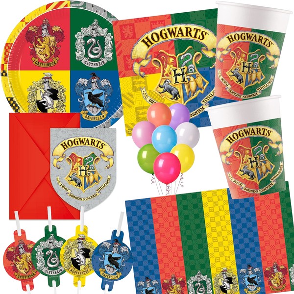 Party Set Harry Potter Mit 101 Teile Kindergeburtstag Kinder Geburtstag Deko-image