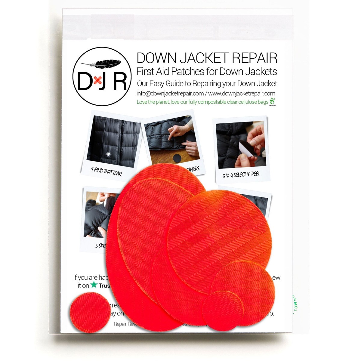 Mini Patches How To Fix Down Jacket Mini Patches Down Jacket First