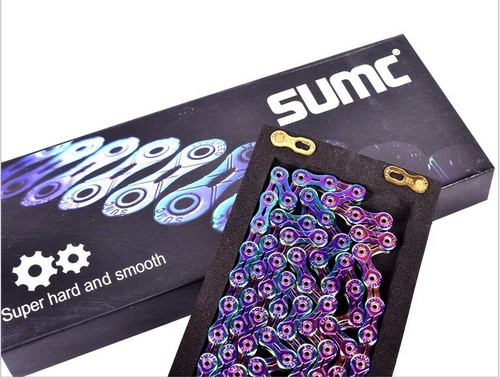 SUMC Bike Colorful Chain 9/10/11Speed 