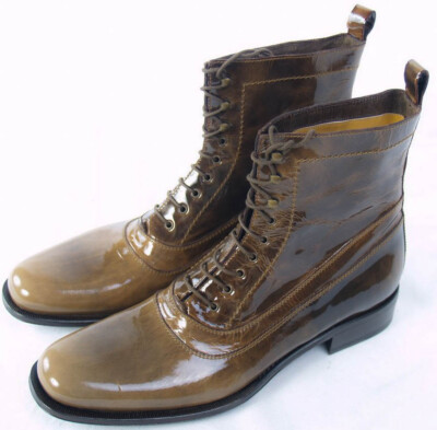 Authentic Loriblu Men's leather boots  US 8.5 IT 42  Made in Italy