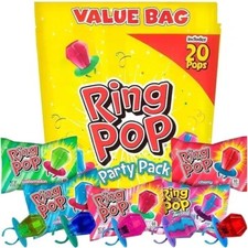 Ring Pop Candy Lollipops - Individually Wrapp...