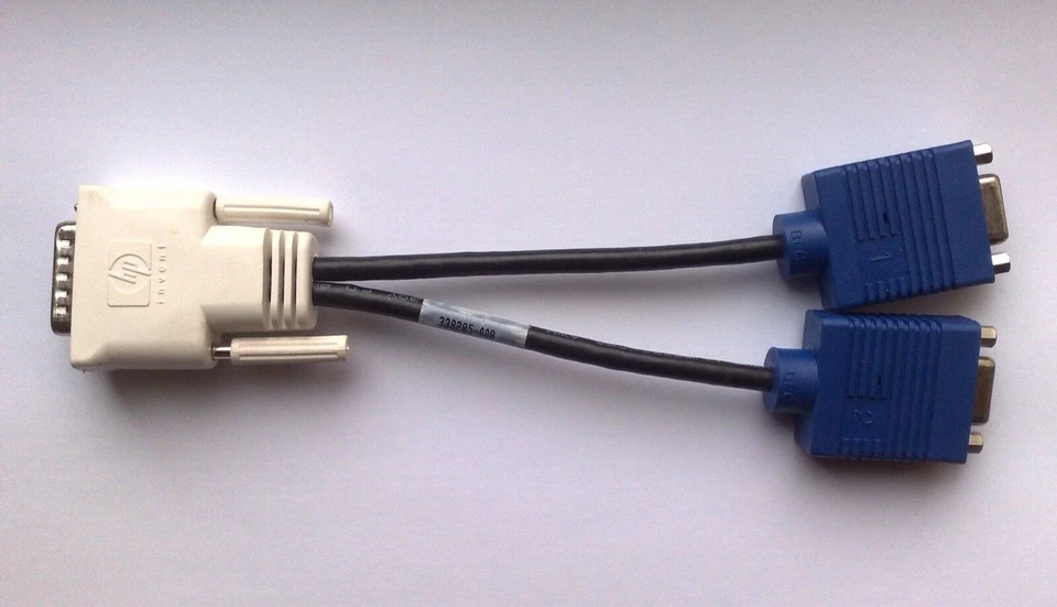 SFF DUAL HP 458707-002 460815-001 NVS 290 256MB PCIE x1 WINDOWS 10 VGA SPLITTER - Image 2 of 2