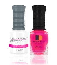 LeChat Perfect Match UV Gel + Nail Polish - PMS44 Hot Fever