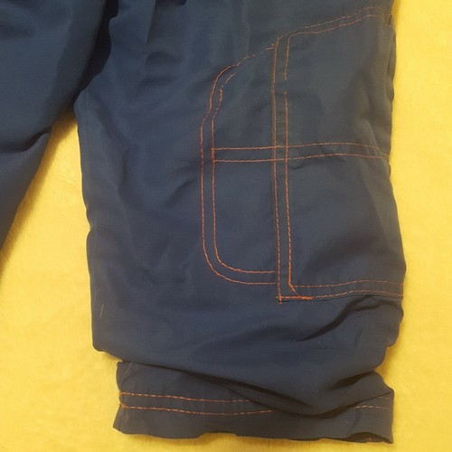 Kids Connection Boys Blue Athletic Pants with Orange Threading Size 4T - Picture 3 of 10