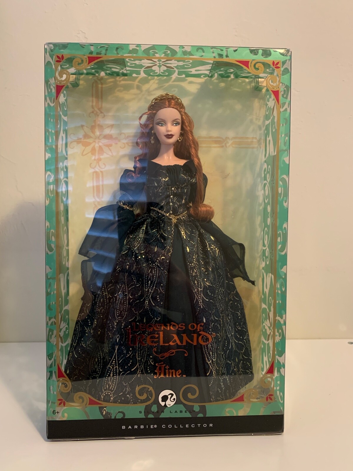 NEW Legends of Ireland Aine Collector Barbie Doll Silver Label, NRFB Mattel  2008