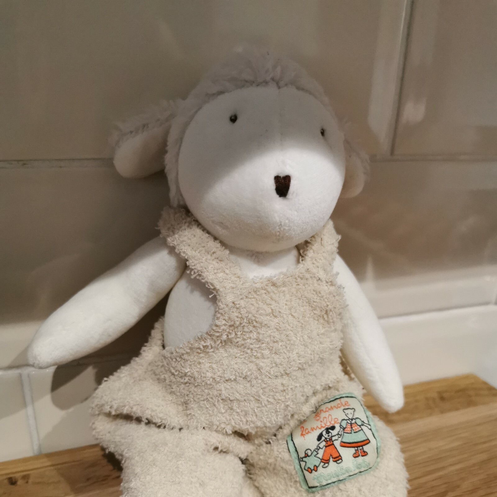 Moulin Roty La Grande Famille Soft Toy Albert the Sheep eBay