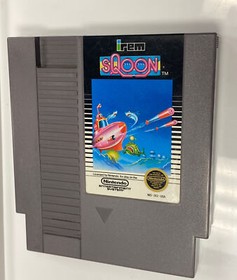 RARE  Sqoon (Nintendo Entertainment System, 1987) NES/ Tested/Read