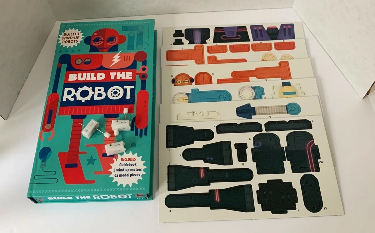 Build the Robot by Steve Parker English Hardcover Book Free Shipping