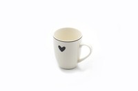 Kaffeetasse Herz Porzellan 350Ml Teetasse Becher Kaffeepott Landhausstil