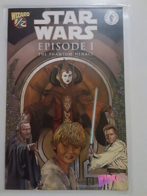 DARK HORSE COMICS Star Wars EPISODE 1 Wizard 1/2 EXCLUSIVE with
