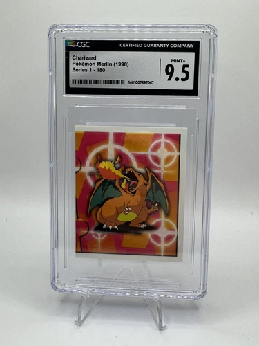 1998 Pokemon Merlin Series 1 #6 CHARIZARD CGC 9.5 MINT