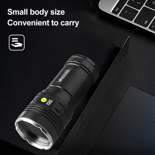 160W 365nm UV Light Blacklight LED Flashlight USB Rechargeable Inspection Torch - Picture 8 of 18