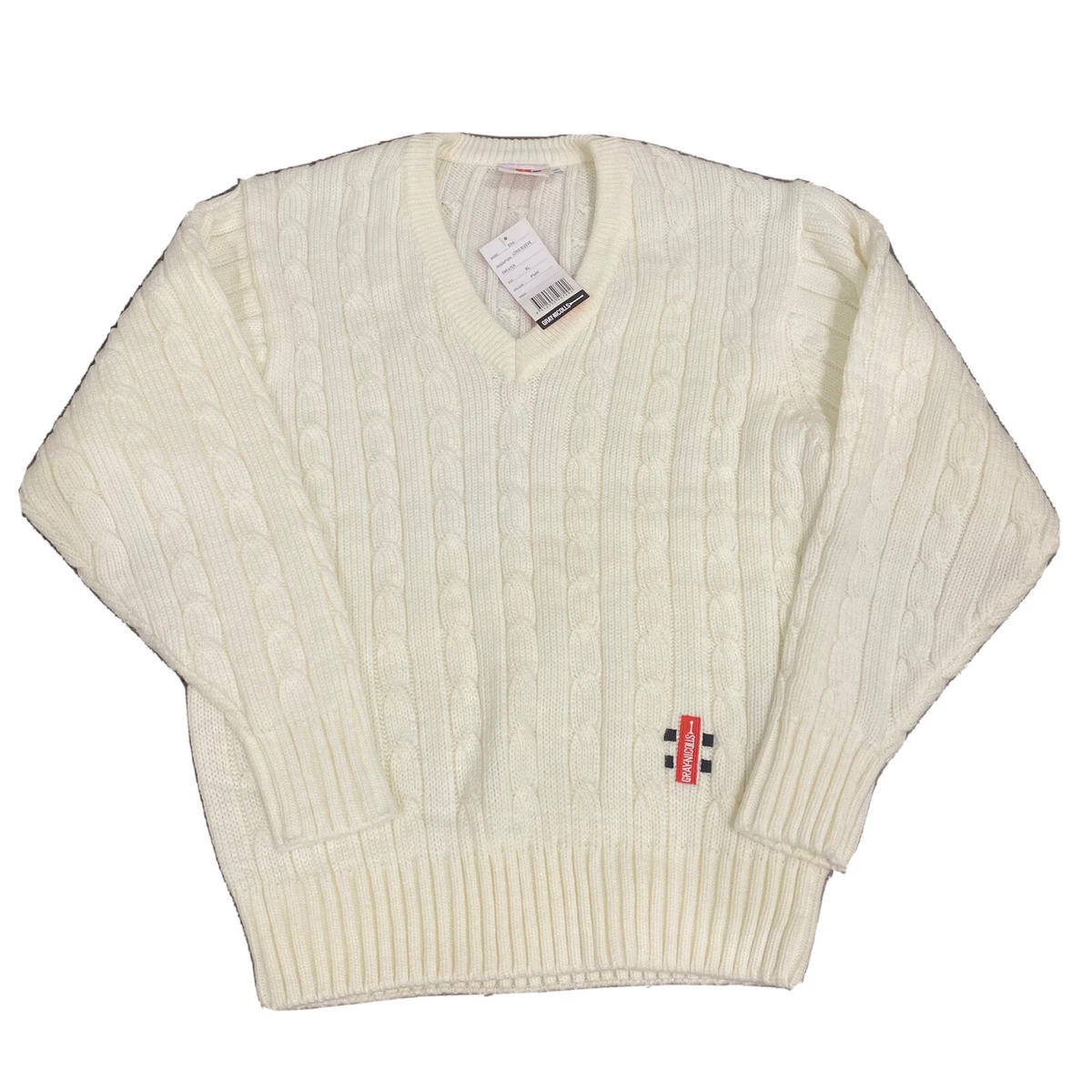 Gray Nicolls Long Sleeve Plain Cricket Sweater Adult XL eBay